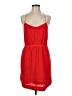 Madewell 100% Polyester Solid Red Casual Dress Size 8 - photo 1