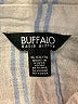 Buffalo by David Bitton Stripes Blue Short Sleeve Blouse Size XL - photo 7