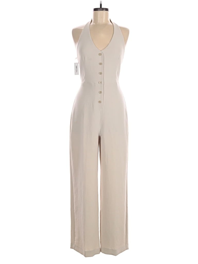 Pre-owned Wilfred Jumpsuit In Tan