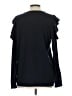 Ann Taylor LOFT Black Sleeveless T-Shirt Size L - photo 2