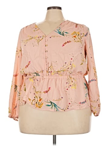 Worthington 3/4 Sleeve Blouse (view 1)