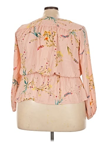 Worthington 3/4 Sleeve Blouse (view 2)