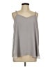 Torrid 100% Polyester Gray Sleeveless Blouse Size Lg Plus (0) - photo 1