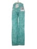 Ganni 100% Cotton Paisley Teal Jeans Size 25 waist - photo 2