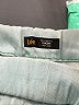 Lee Solid Teal Shorts Size 16 - photo 3