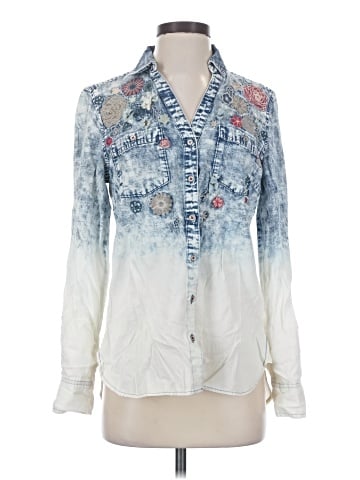 Vintage America Blues Long Sleeve Button-Down Shirt (view 1)