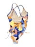 Kona Sol Print Blue One Piece Swimsuit Size S - photo 2