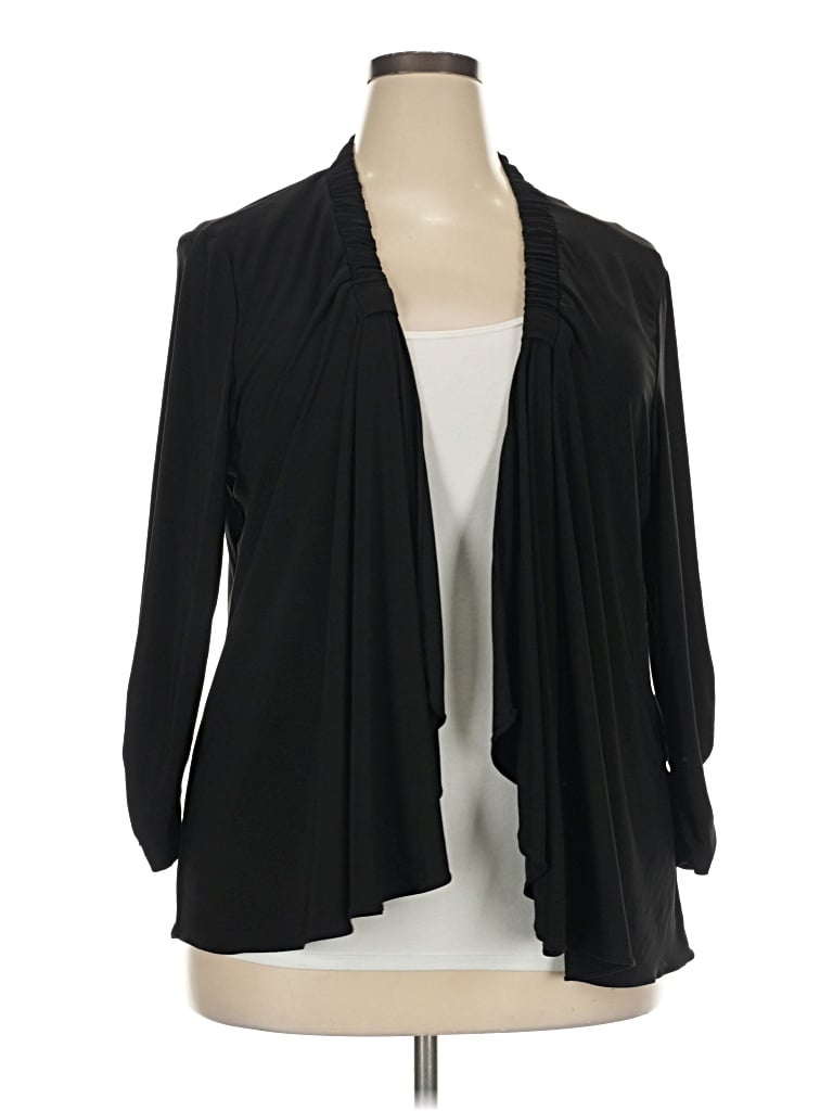 Pre-owned New Directions Kimono In Black