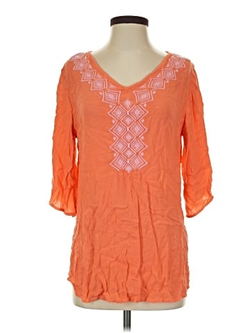 Lilly Pulitzer For Target 3/4 Sleeve Blouse (view 1)