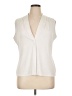 Calvin Klein Ivory Sleeveless Blouse Size XL - photo 1