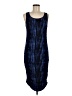 MICHAEL Michael Kors Graphic Blue Cocktail Dress Size M - photo 1