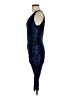 MICHAEL Michael Kors Graphic Blue Cocktail Dress Size M - photo 5