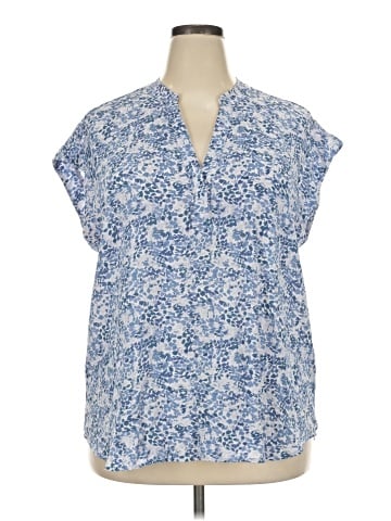 Cynthia Steffe Short Sleeve Henley (view 1)