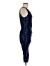 MICHAEL Michael Kors Graphic Blue Cocktail Dress Size M - photo 4