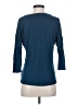 Gap 100% Rayon Blue 3/4 Sleeve T-Shirt Size S - photo 2