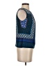 Calvin Klein Blue Sleeveless Blouse Size S (petite) - photo 4