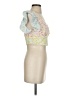 Altar'd State 100% Polyester Yellow Sleeveless Blouse Size XS - photo 4