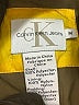 CALVIN KLEIN JEANS 100% Polyester Yellow Vest Size M - photo 6