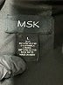 MSK Solid Black Jumpsuit Size L - photo 4