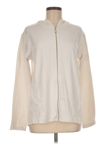 Donna Karan Intimates Zip Up Hoodie (view 1)