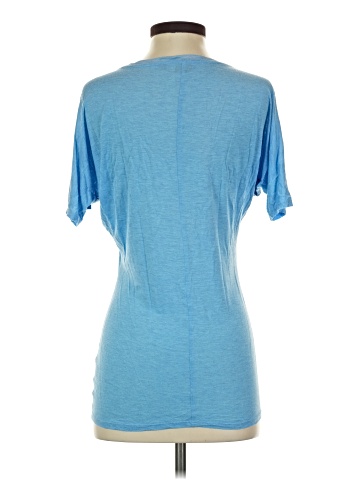 Blue Saks Fifth Avenue Short Sleeve T-Shirt (view 2)