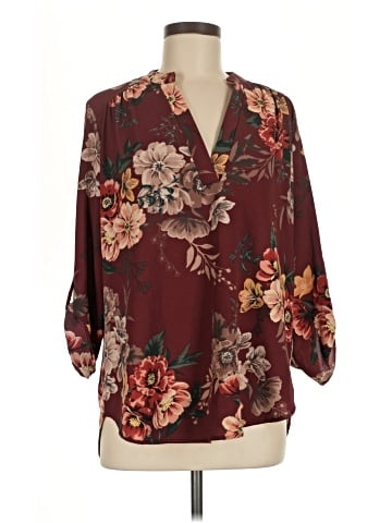 Entro 3/4 Sleeve Blouse (view 1)