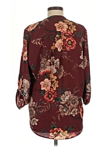 Entro 3/4 Sleeve Blouse (view 2)