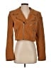 Nanushka 100% Leather Brown Leather Jacket Size S (estimated) - photo 1