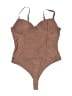 Haute Monde Brown Bodysuit Size S - photo 1