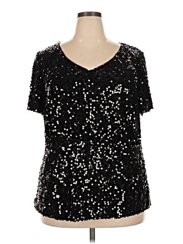 Adrianna Papell Short Sleeve T-Shirt (view 1)