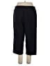 Basic Editions 100% Cotton Black Casual Pants Size 1X - photo 2