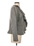 J.Crew Factory Store Chevron-herringbone Gray Wool Blazer Size 4 - photo 4