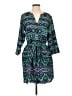 Maeve 100% Polyester Paisley Green Casual Dress Size S - photo 1