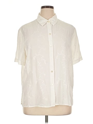 Michele Michelle Short Sleeve Blouse (view 1)
