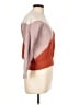 Sophie Rue Color Block Brown Pullover Sweater Size L - photo 4