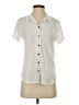 Jane and Delancey Ivory Short Sleeve Blouse Size S - photo 1