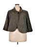 Merona 100% Acrylic Chevron-herringbone Gray Jacket Size XXL - photo 1