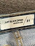 Just Black Hearts Blue Jeans Size 31 waist - photo 7