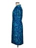 BCBGMAXAZRIA Tropical Blue Casual Dress Size M - photo 5