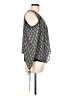 Iz Byer 100% Polyester Black Sleeveless Blouse Size L - photo 4