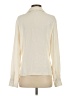 Calvin Klein 100% Polyester Ivory Long Sleeve Blouse Size S - photo 2