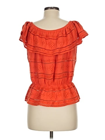 Bebe Short Sleeve Blouse (view 2)