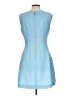 Ara 100% Polyester Solid Blue Cocktail Dress Size L - photo 2