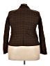 Croft & Barrow Plaid Brown Blazer Size XXL - photo 2