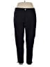 Rafaella Solid Black Casual Pants Size 16 - photo 1