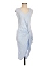 HEATHER Blue Cocktail Dress Size L - photo 1