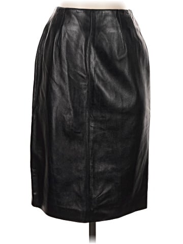 Loewe Vintage Leather Skirt (view 1)