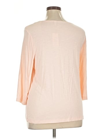 Easywear by Chico's 3/4 Sleeve T-Shirt (view 2)