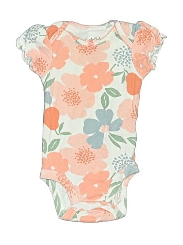 Child of Mine by Carter's Short Sleeve Onesie (view 1)