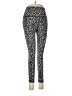 Athleta Animal Print Black Leggings Size M - photo 1